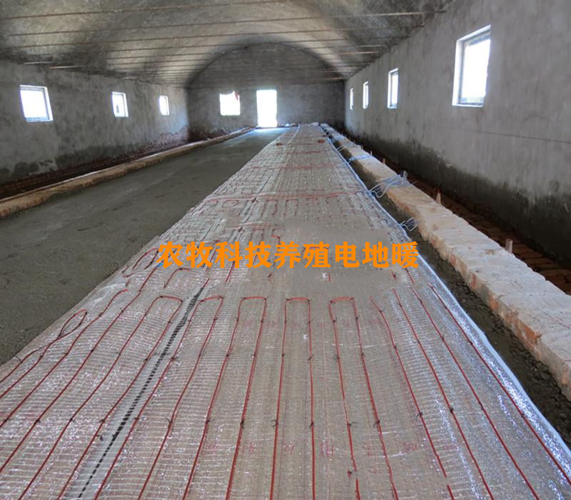 石墨烯電地暖施工現(xiàn)場(chǎng)